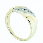 10K Gold 0.15 CTW 5 Diamond  Band