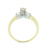 14K Gold 0.37 ctw Diamond Engagement Ring