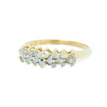 10K Gold Ladies Diamond Anniversary Band
