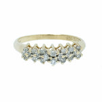 10K Gold Ladies Diamond Anniversary Band