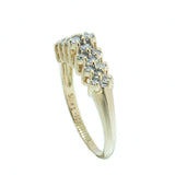 10K Gold Ladies Diamond Anniversary Band