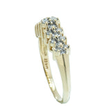 10K Gold Ladies Diamond Anniversary Band