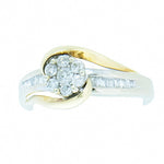 10K Gold 0.57 CTW Ladies Diamond Ring
