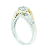 10K Gold 0.57 CTW Ladies Diamond Ring