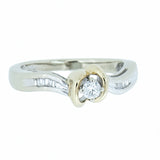 14K Gold 0.15 CTW Ladies Diamond Cocktail Ring