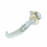 14K Gold 0.15 CTW Ladies Diamond Cocktail Ring