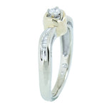 14K Gold 0.15 CTW Ladies Diamond Cocktail Ring