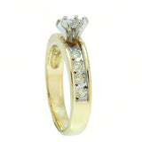 14K Gold 0.71 CTW Marquise Diamond Engagement Ring