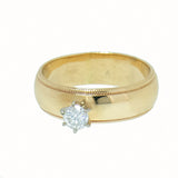 14K Gold 0.24 ct Diamond Engagement Band