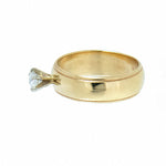 14K Gold 0.24 ct Diamond Engagement Band