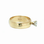 14K Gold 0.24 ct Diamond Engagement Band