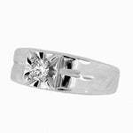 14K White Gold 0.32 ctw Men's Diamond Ring