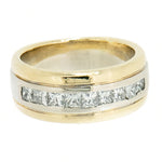 14K Gold Ladies 0.60 CTW 9 Diamond  Band