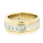 14K Gold Ladies 0.60 CTW 9 Diamond  Band