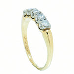 0.50 CTW Ladies 14K Yellow Gold Diamond Guard Ring