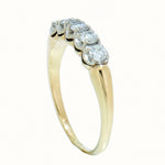 0.50 CTW Ladies 14K Yellow Gold Diamond Guard Ring