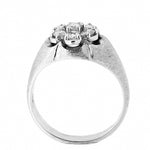 10K White Gold 0.75 CTW Men's 5 Diamond Ring