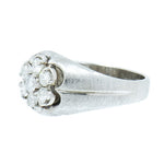 10K White Gold 0.75 CTW Men's 5 Diamond Ring