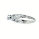 14K White Gold Ladies 0.46 ctw Diamond Engagement Ring