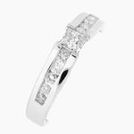 18K White Gold 0.50 ctw Diamond Engagement Ring