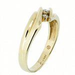 14K Yellow Gold 0.27 ctw 3 Diamond Band