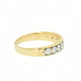 14K Gold 0.54 CTW 9 Diamond Band