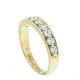 14K Gold 0.54 CTW 9 Diamond Band