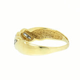 10K Gold 9 Diamond Channel Set 0.30 ctw Diamond Ring