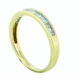 14K Yellow Gold Ladies Baguette Ring