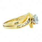 0.50 CTW Marquise Diamond 14K Gold Bridal Wedding Set