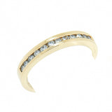 14K Gold Ladies 0.24 CTW 12 Diamond Band