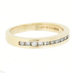 14K Gold Ladies 0.24 CTW 12 Diamond Band