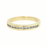 14K Gold Ladies 0.24 CTW 12 Diamond Band