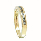 14K Gold Ladies 0.24 CTW 12 Diamond Band