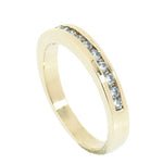 14K Gold Ladies 0.24 CTW 12 Diamond Band