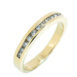 14K Gold Ladies 0.24 CTW 12 Diamond Band