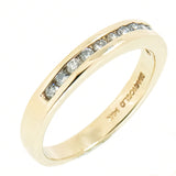 14K Gold Ladies 0.24 CTW 12 Diamond Band