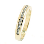 14K Gold Ladies 0.24 CTW 12 Diamond Band