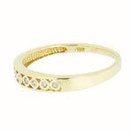 10K Gold Ladies 0.16 CTW 8 Diamond Band