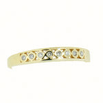 10K Gold Ladies 0.16 CTW 8 Diamond Band