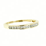 10K Gold Ladies 0.36 CTW 12 Diamond Band