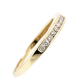 10K Gold Ladies 0.36 CTW 12 Diamond Band