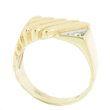 10K Gold 0.05 CTW Men's Diamond Ring