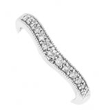 14K White Gold Ladies 0.20 CTW 13 Diamond Band