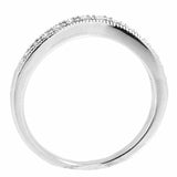 14K White Gold Ladies 0.20 CTW 13 Diamond Band