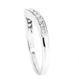 14K White Gold Ladies 0.20 CTW 13 Diamond Band