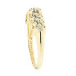 10K Gold Ladies Diamond Anniversary Band