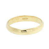 14K Yellow Gold Wedding Band in 3.75mm Width