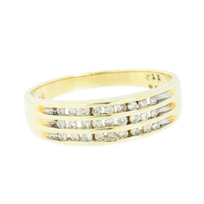 10K Gold 0.27 CTW Ladies Diamond Ring