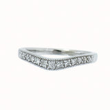 14K White Gold Ladies 0.20 CTW 13 Diamond Band